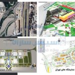 نقشه ورودی نمایشگاه های تهران
